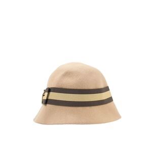 Printemps Womens Wool Banded Cloche Hat Brown Size OS
